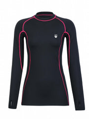 Women's Crew Neck Thermal Underwear Top