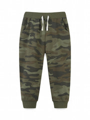 Boys Camo Active Sweatpants Breathable Jogger Sports Pants