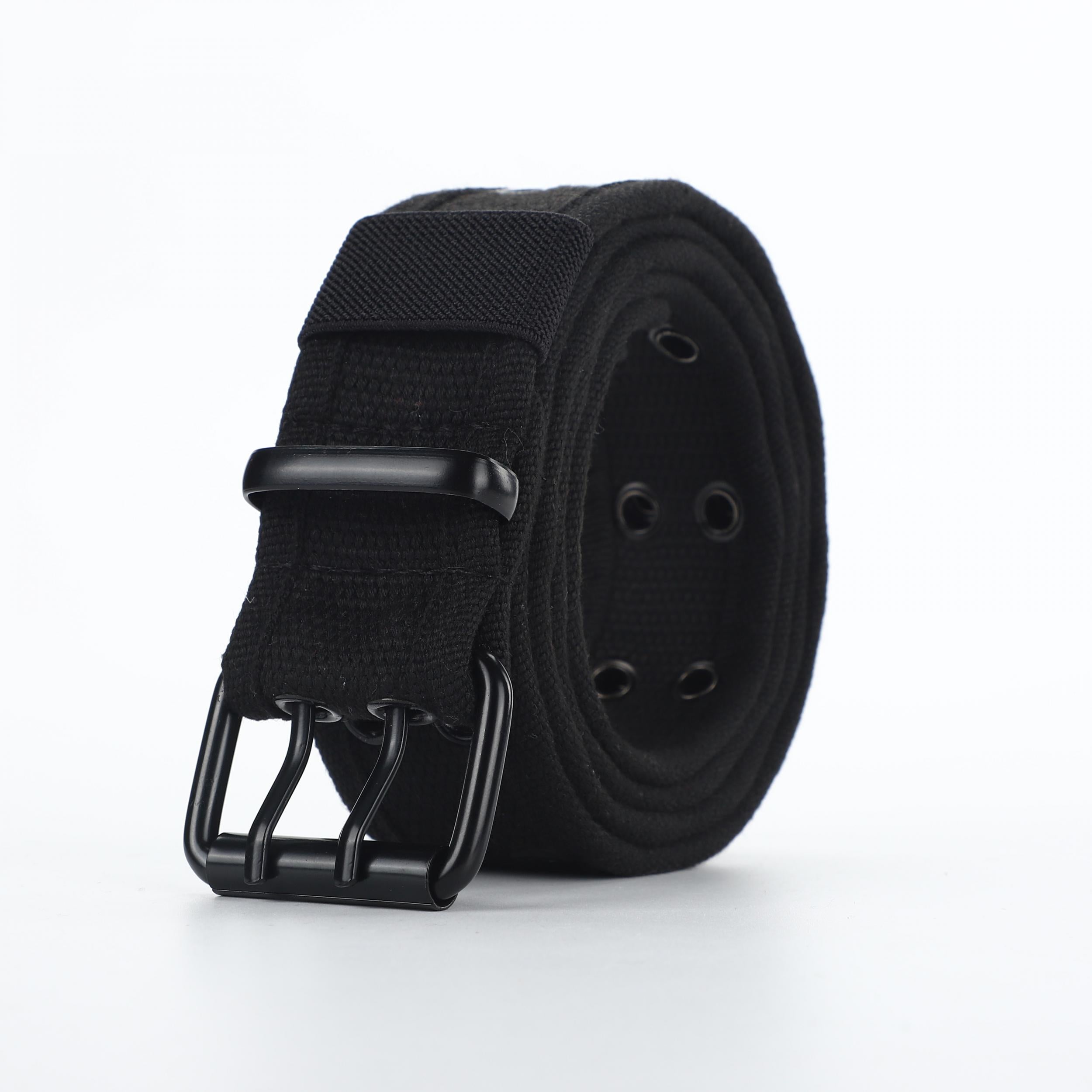 Canvas Pin Buckle Leather Belt for Men