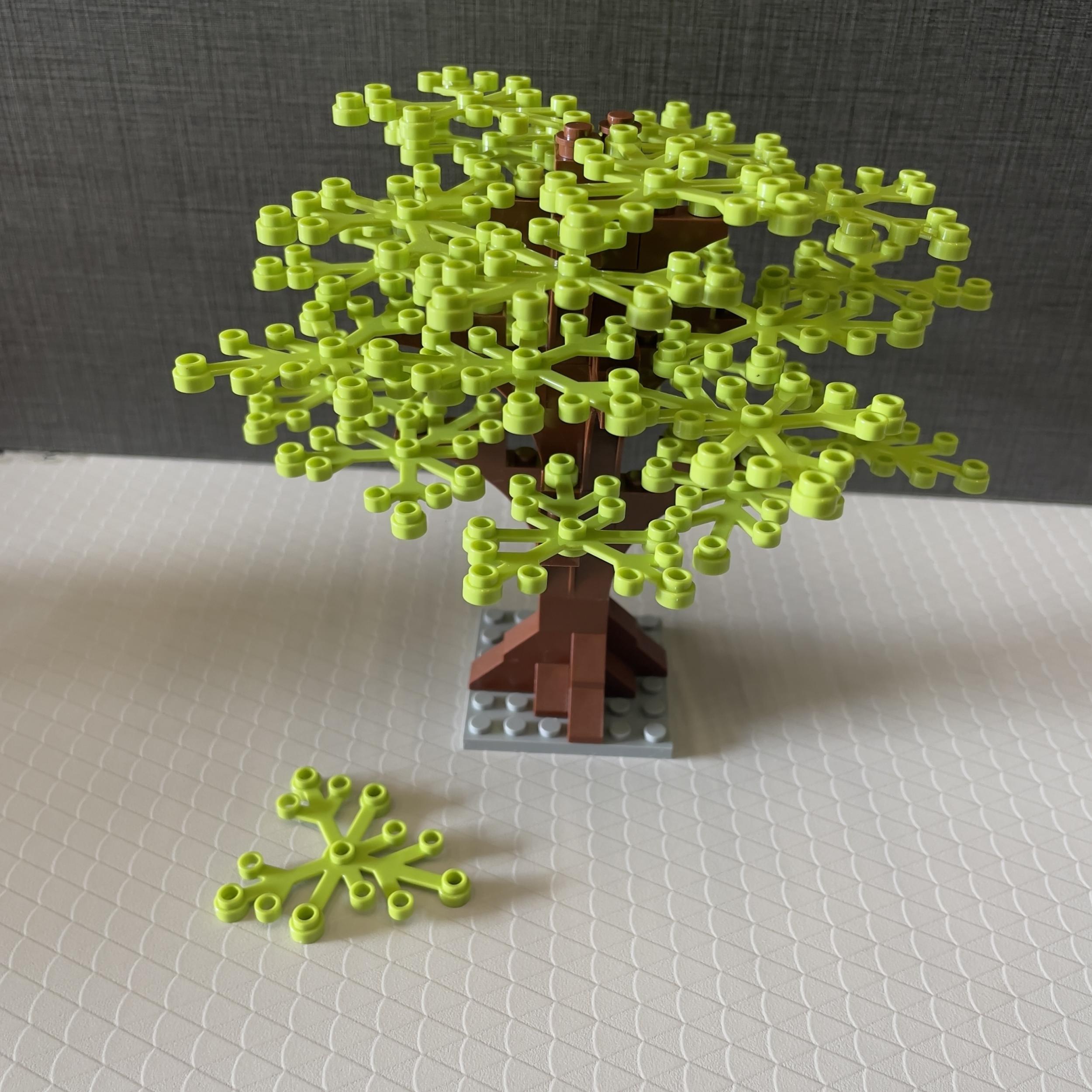 Big Tree Forest Road MOC Building Blocks DIY Mix and Match