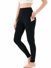 Women's Yoga Leggings With Pockets High Waist Tummy Control Workout Tight Pants
