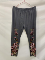 Floral Print High Rise Leggings