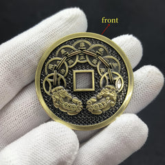 Chinese Traditional Prosperity Coin for Wealth Attraction