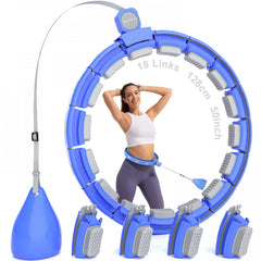 Smart Weighted Fitness Ring Hoop for Adults Weight Loss 39in