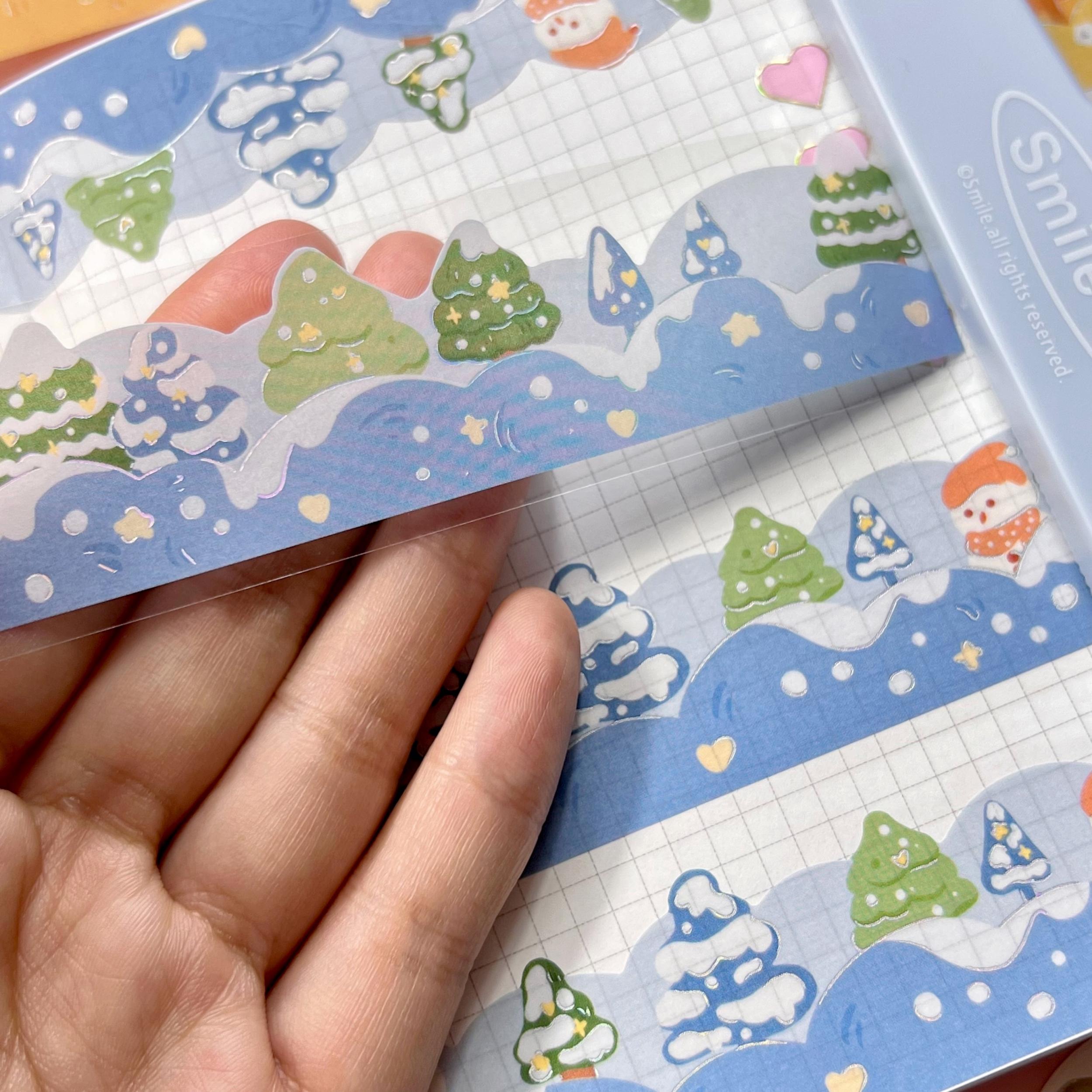 Cartoon Seascape DIY Hand Account Tape Stickers