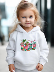 Summer Beach Drinks 2pcs Girls Outfits for Sports Spring Fall Outdoor