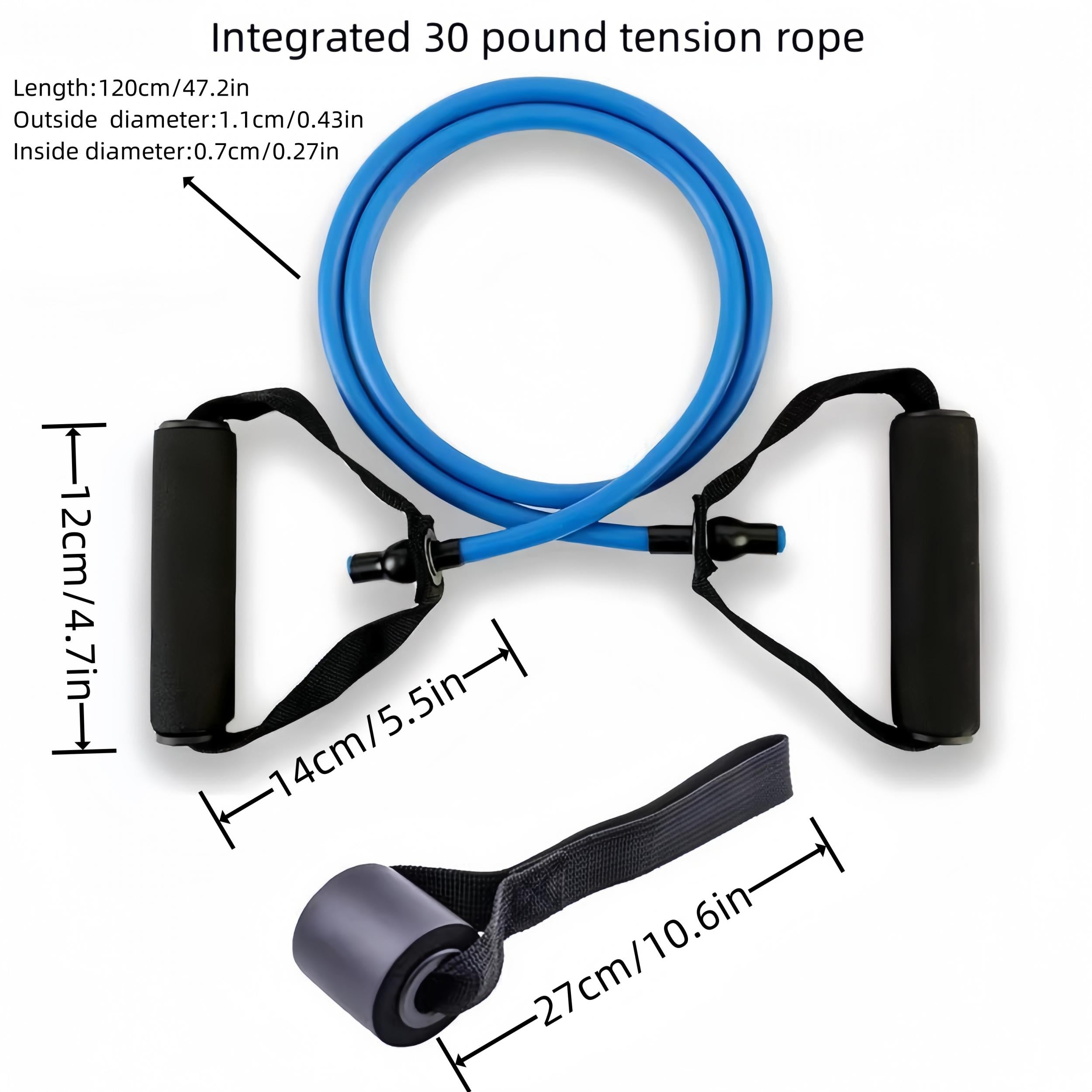 Yoga Resistance Band Set with Door Buckle