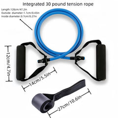 Yoga Resistance Band Set with Door Buckle