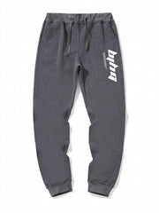 Men's American Sports Casual Trousers with Fashionable Printing