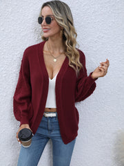 Vintage Long Sleeve Cardigan Women's Clothing