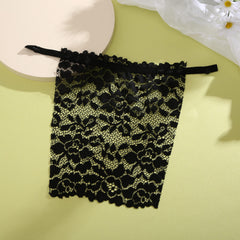 Floral Lace Mesh Chest Cover Anti-peep Clip Invisible Breast Cover