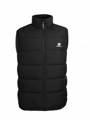 Men's Winter Vest Stand Collar Zip Up Casual Padded Vest