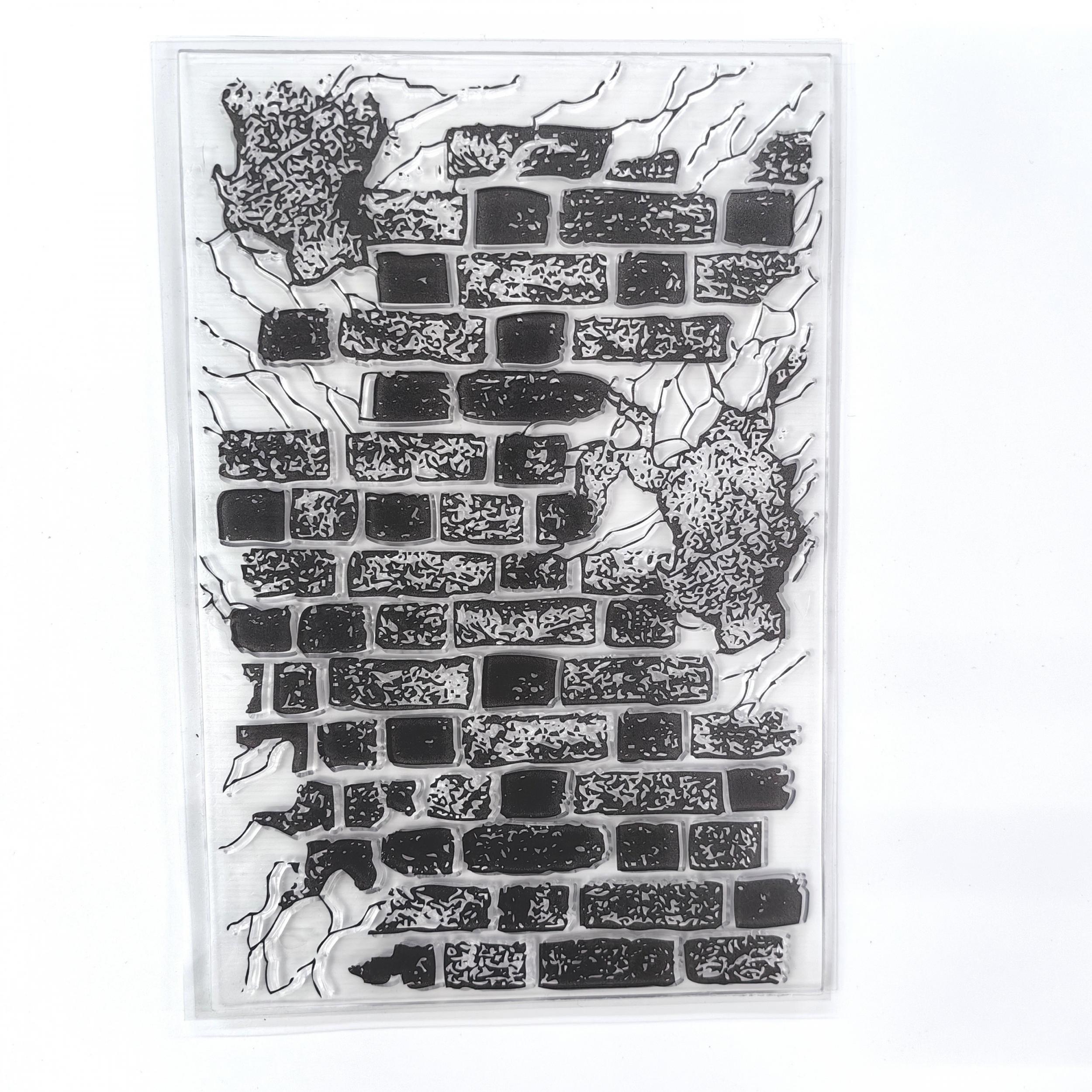 DIY Notebook Scrapbook Coffee Stain Transparent Stamp