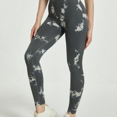 Tie Dye Yoga Leggings Slim Fit Workout Pants Women's Activewear