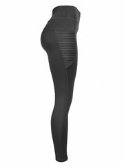 Stripe Yoga Leggings with Butt Lifting Tech