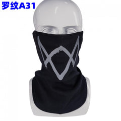 Halloween Dress Up Hat Riding Mask Sweat Absorption Sunscreen Headgear