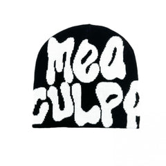 Y2K Hip Hop Candy Beanie Letter Jacquard Knit Hat