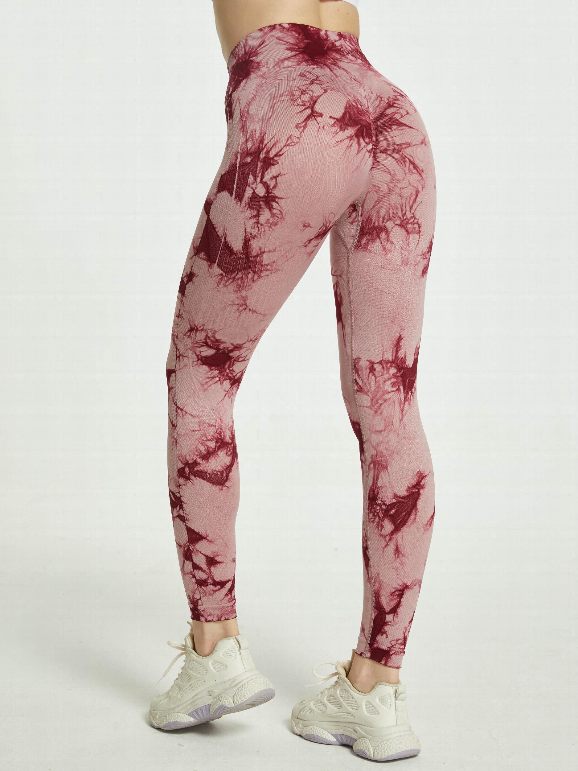 Tie Dye High Waist Yoga Leggings