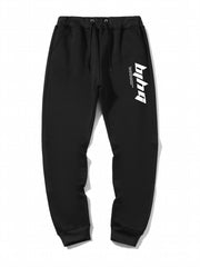 Men's American Sports Casual Trousers with Fashionable Printing