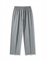 Men's Drawstring Loose Long Pants With Pockets for Spring & Summer