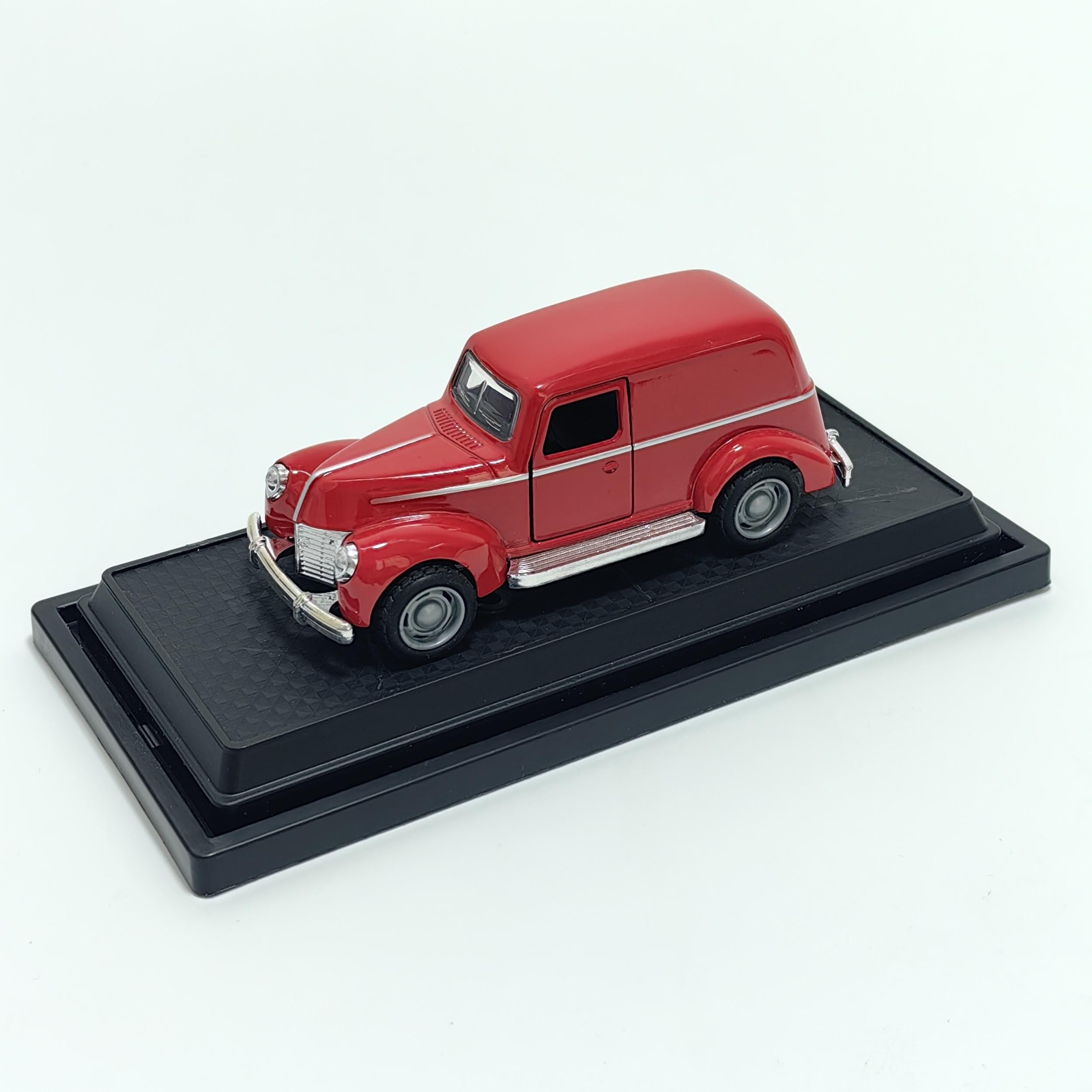 1:36 Vintage Car Diecast Model Toy Set Collectible Vehicles Pull Back Mechanism