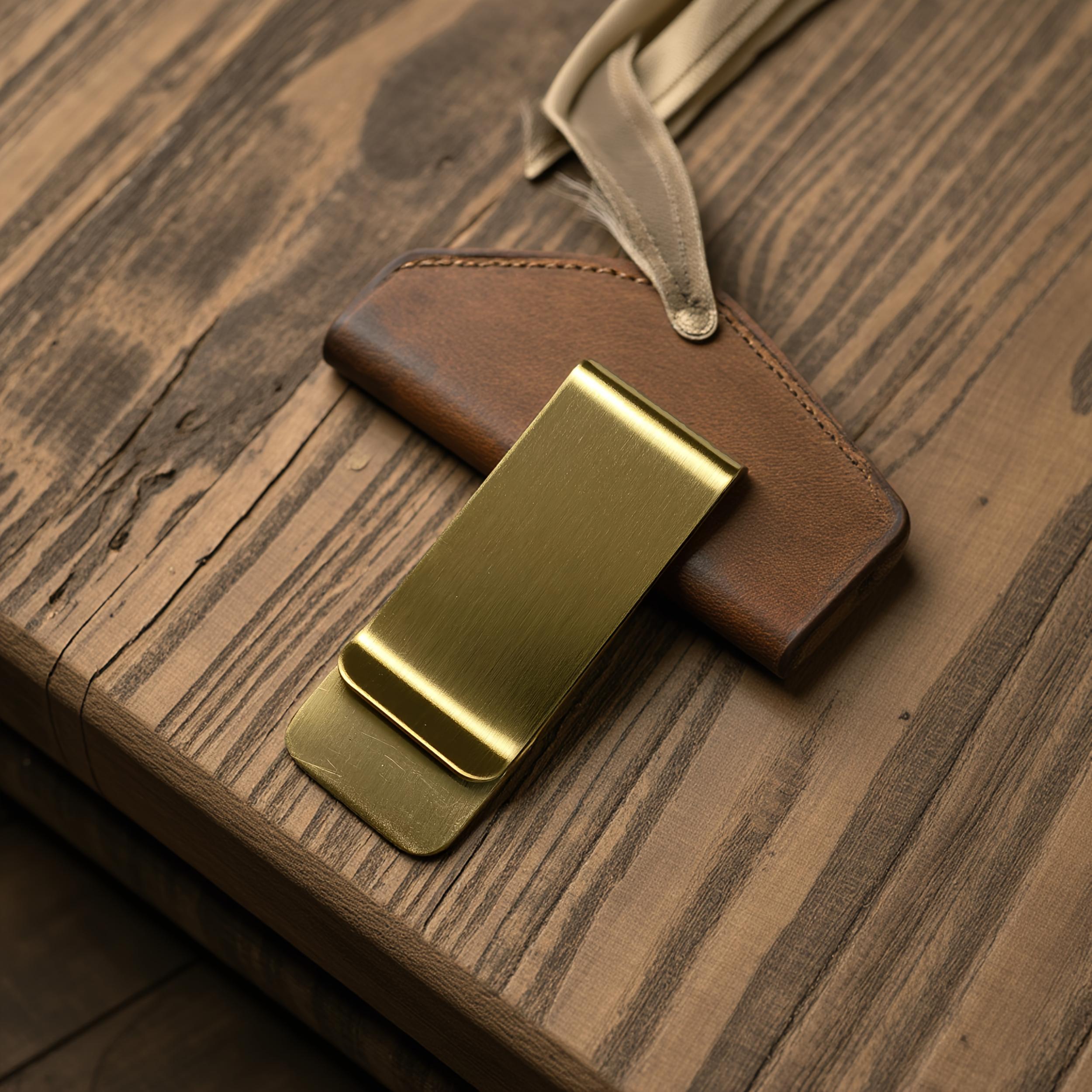 Personalized Stainless Steel Money Clip with Engraved Name