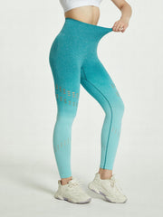 Gradient Yoga Pants High Stretch Leggings