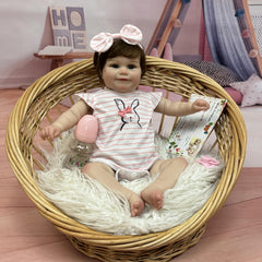 Soft Vinyl&Cloth Body Reborn Dolls - Ideal Holiday Gift for Grandsons And Gran