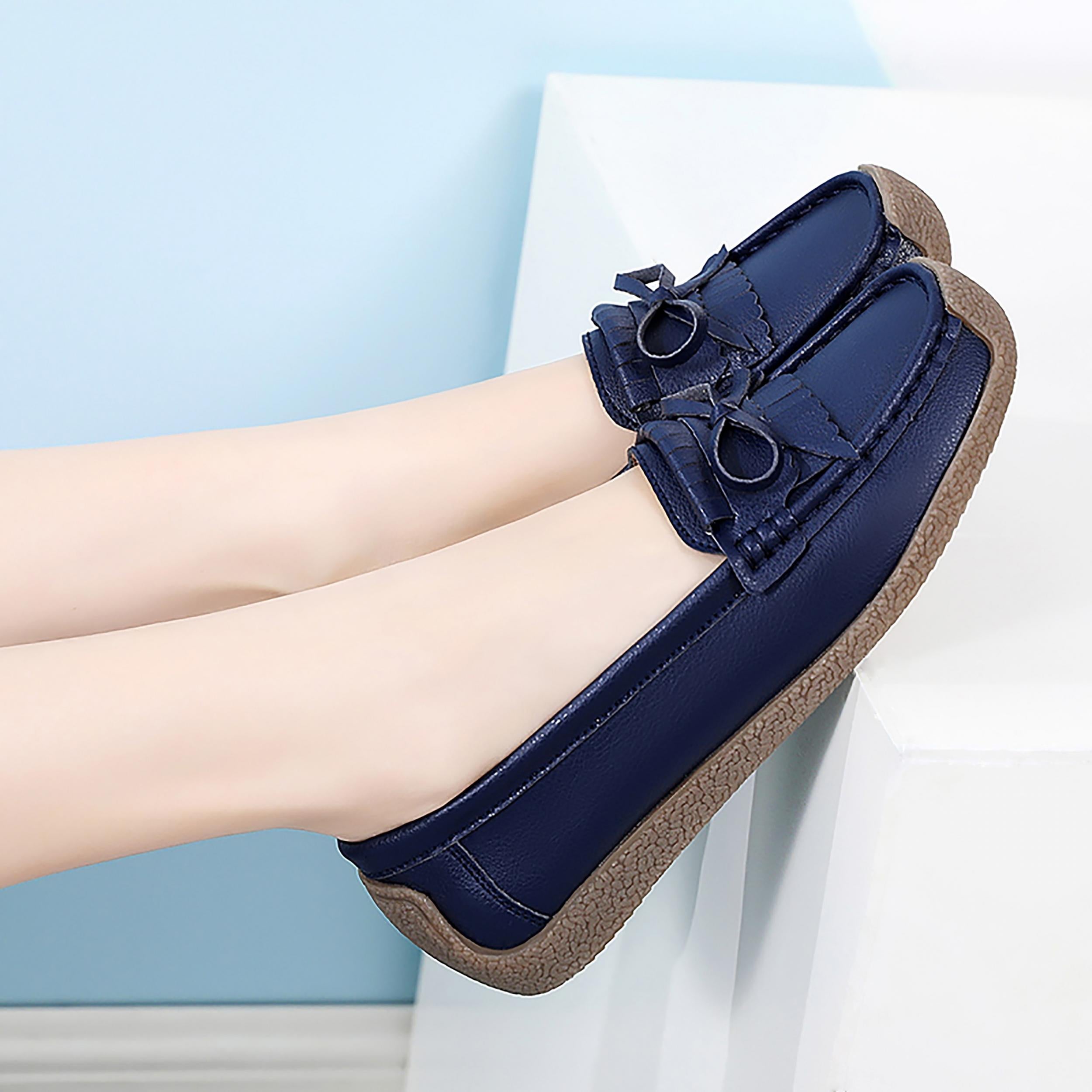 Women's Soft Sole Flat Shoes Non Slip Loafers