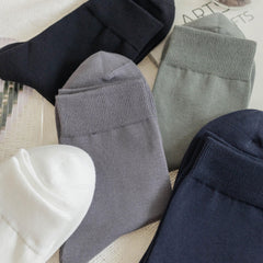10 Pairs Men's Crew Socks, Moisture-Wicking Sports Socks