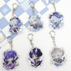 Mermaid Keychain Acrylic Backpack Pendant Car Keychain A Christmas Gift