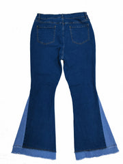 High Rise Flared Leg Jeans
