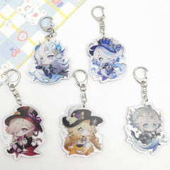 Mermaid Keychain Acrylic Backpack Pendant Car Keychain A Christmas Gift