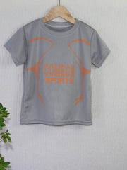 Boy's Sporty Style Outfit 2pcs T shirt & Shorts Set For Summer