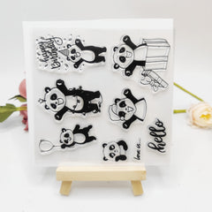 Panda Blessing Stamp - Halloween Christmas Gift