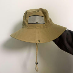 Fisherman Hat Western Cowboy Sun Cap Outdoor Camping