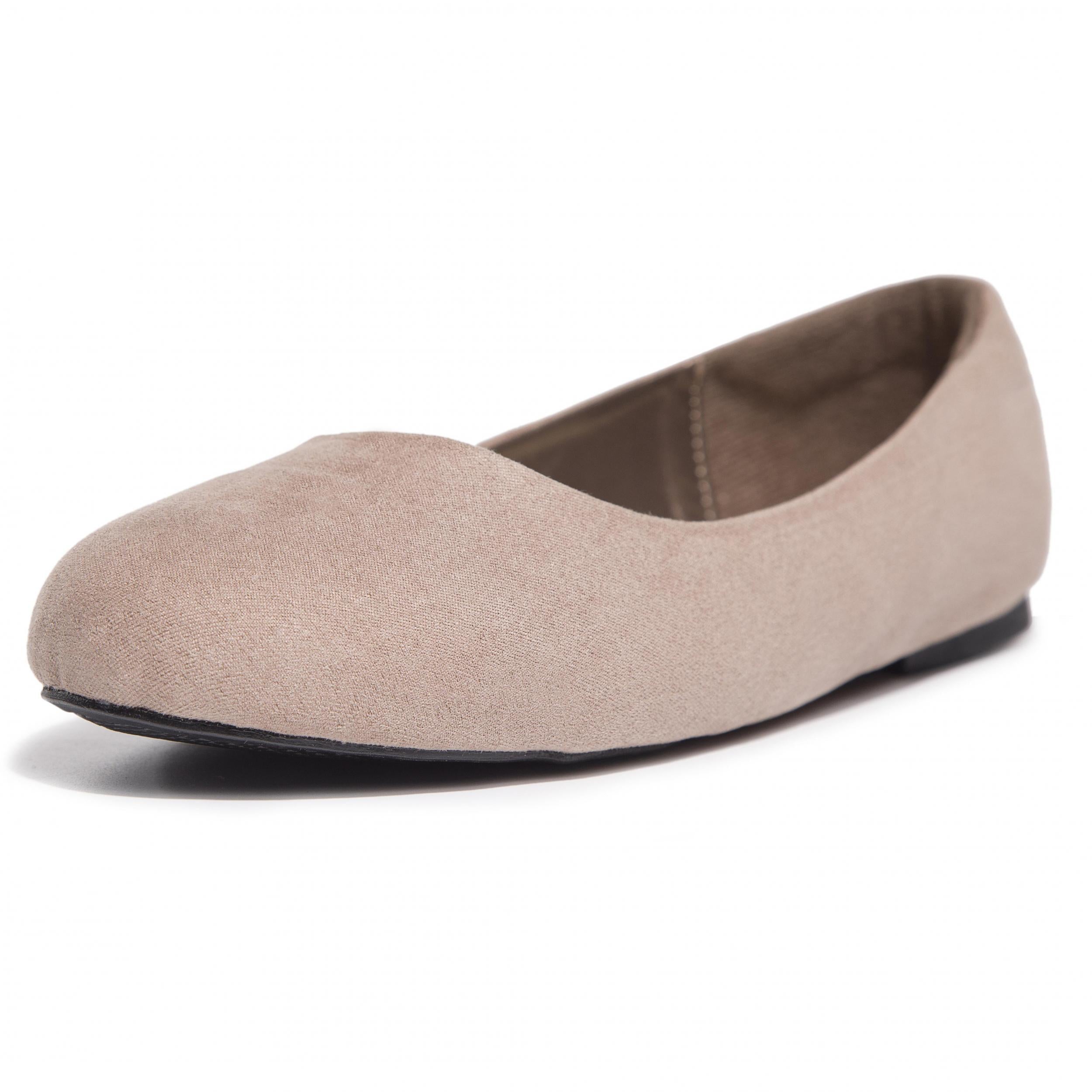 Women's Comfy Ballet Flats Soft Slip-On Walking Shoes