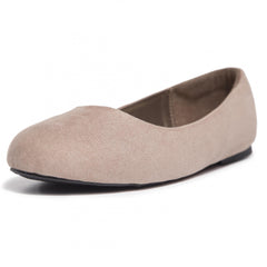 Women's Comfy Ballet Flats Soft Slip-On Walking Shoes