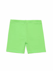 Girls Elastic Waist Short Leggings for Spring Summer