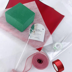 Waterproof Flower Packaging Paper Set - Double Sided Silk High Quality