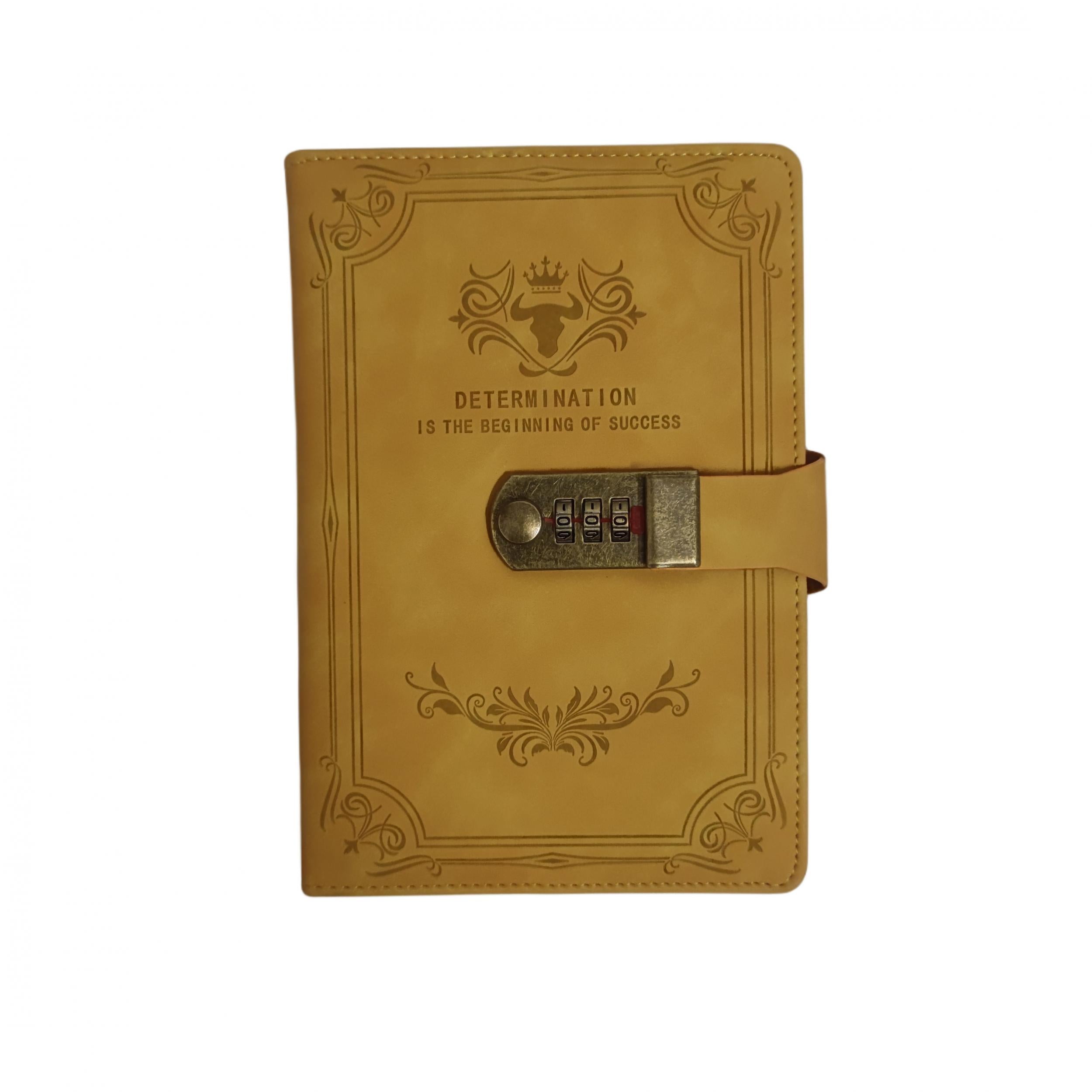 Secure Password Book Lock Journal Notebook Stationery