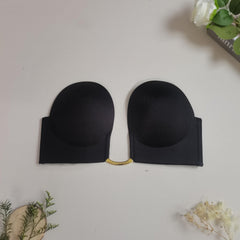 Invisible Stick On Scoop Bra Strapless Seamless Lifting Bra