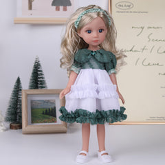 AKODEERD 13-Inch Anime Doll with Articulated Arms and Legs - Stylish Outfits