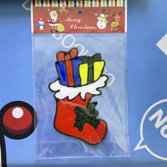 Glass Stickers Christmas Decorations Window Scenes Snowflake Door Stickers