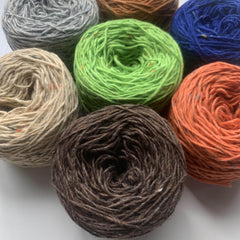 50g Colorful Icelandic Wool Yarn Medium Thick DIY Sweater Coat Scarf Hat Bag