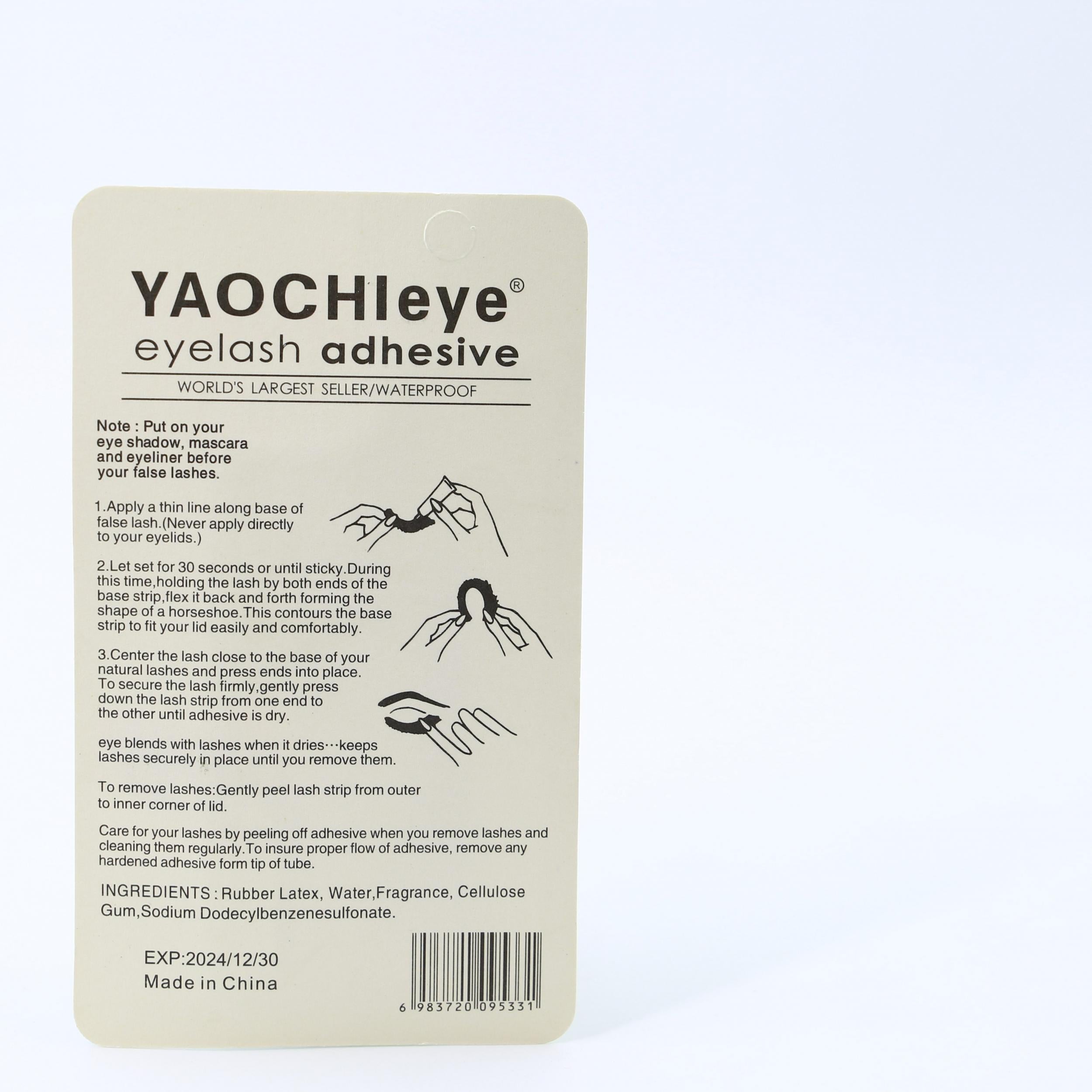 Clear Sensitive Lash Extension Glue Mild Fast Drying Waterproof