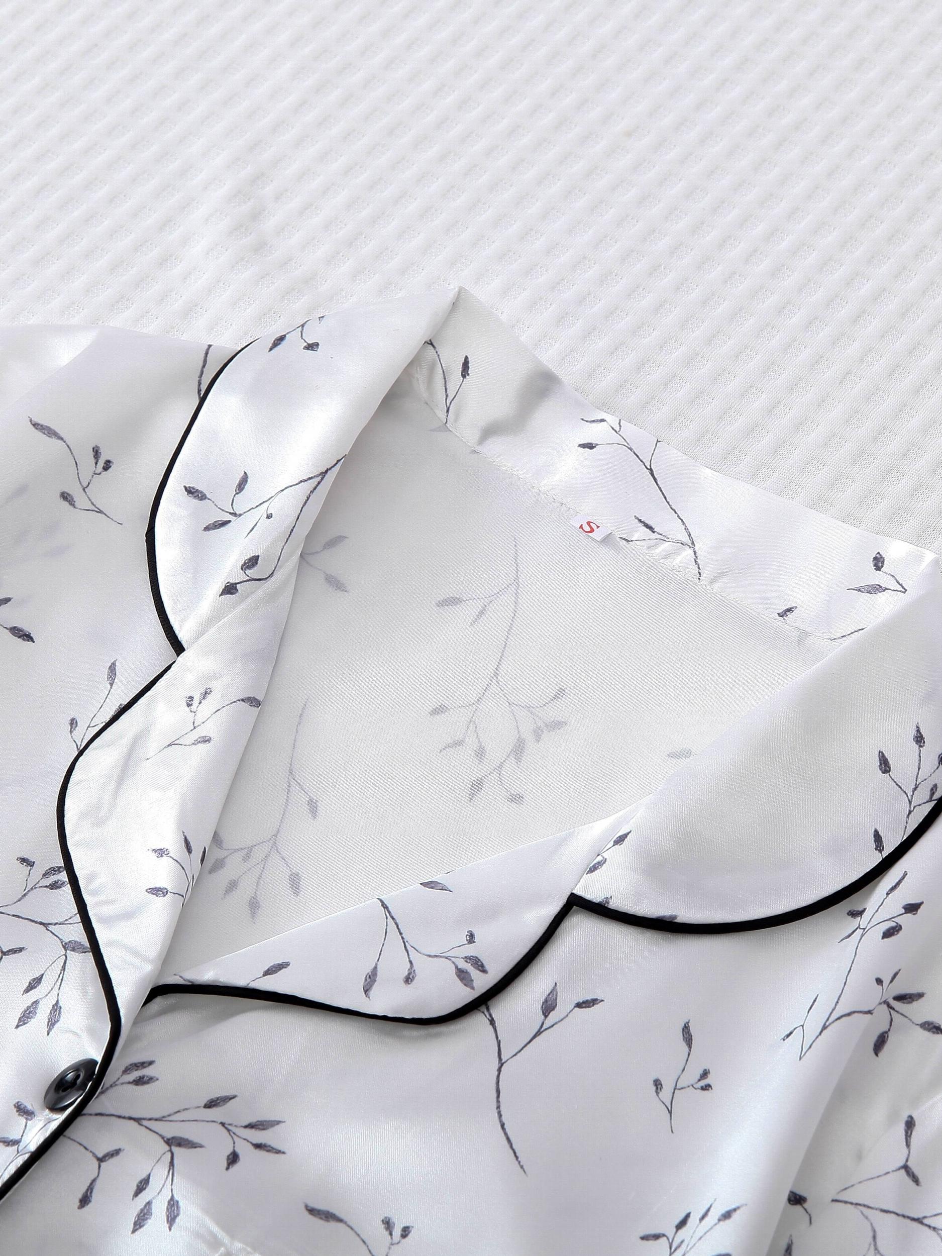 Floral Print Pajama Set Women's Sleepwear