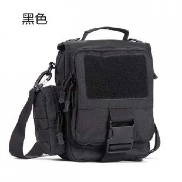 Unisex Camouflage Messenger Bag with Removable Pouch