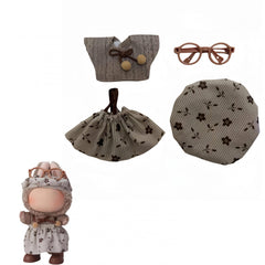 Stylish Clothes for LABUBU 16-17cm DIY Doll Accessories