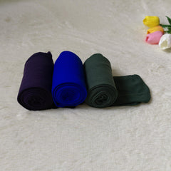 3 Pack Opaque High Waist Tights Slim Footed Pantyhose Women Stockings